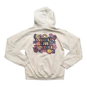 A**holes Live Forever Hoodie Small